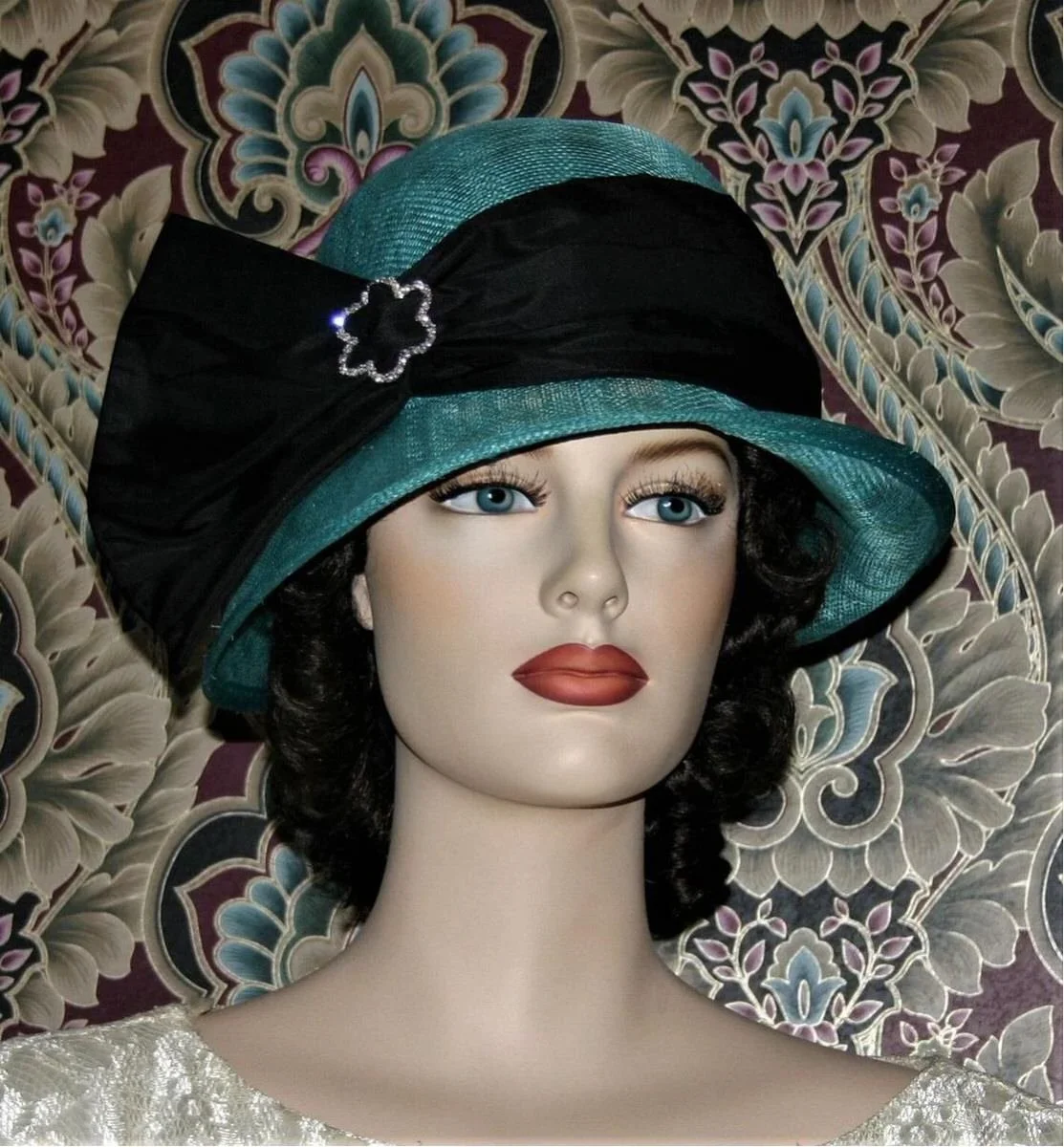 1920s flapper cap hotsell